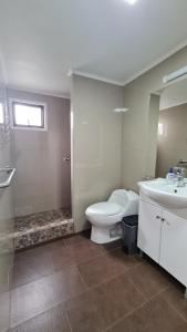 Koupelna v ubytování B&B Rocas Santo Domingo + 31 fotografií