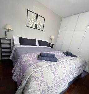 Postel nebo postele na pokoji v ubytování Mendoza Your Apart