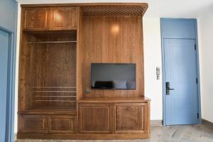 TV a/nebo společenská místnost v ubytování Velar Hotel Con Dao - Vung Tau