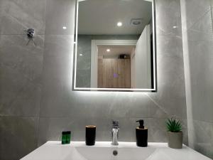 A bathroom at Central Bachelor
