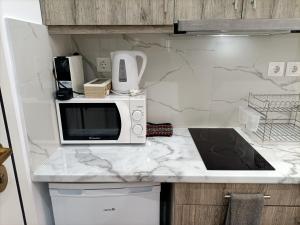 A kitchen or kitchenette at Central Bachelor