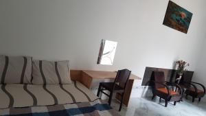 Posezení v ubytování Hoa Lan Motel & Homestay