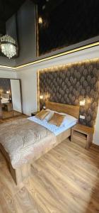Katil atau katil-katil dalam bilik di Apartament S24