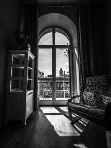 Kuchyň nebo kuchyňský kout v ubytování Hostel Pod Basztą + 37 fotografií
