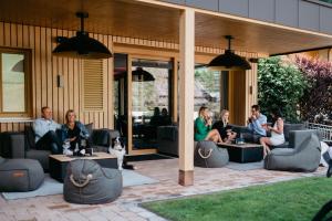 Hosté ubytování ALMHOF Alpin Apartments & Spa