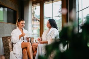 Hosté ubytování ALMHOF Alpin Apartments & Spa