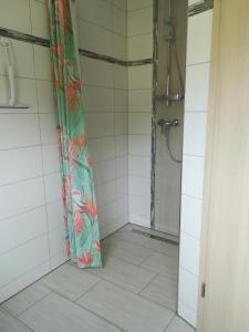 Koupelna v ubytování Ferienwohnung Hopfengärtner + 6 fotografií
