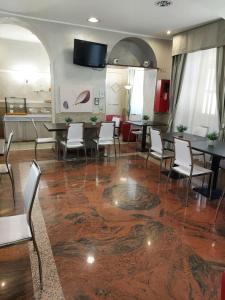 Χώρος καθιστικού στο Hotel Antico Distretto