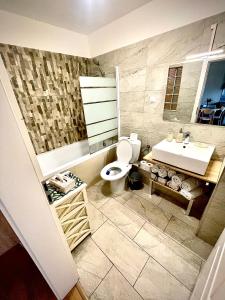 Ванна кімната в Mio Apartments Silver