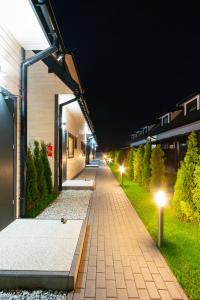 Vonkajšia záhrada v ubytovaní Osada Jantar 3