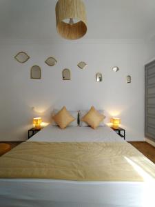 Letto o letti in una camera di Riad L'Arganier
