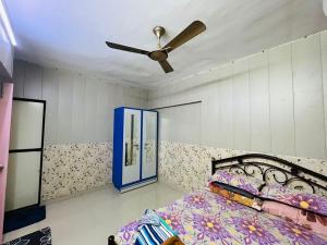 Postel nebo postele na pokoji v ubytování Galaxy Apartment