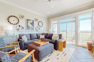 Posezení v ubytování Shuckleys Retreat