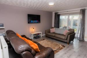 Seating area sa Stridingedge - 3 Bedroom 5 beds Sleeps 6 Ideal For Contractors