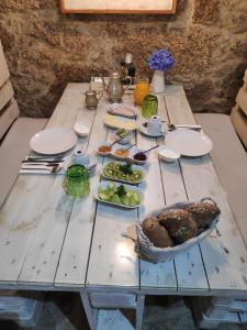 Eten bij of ergens in de buurt van het pension

