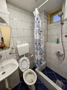 Koupelna v ubytování Booking Apartments Alone 2