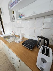 Kuchyň nebo kuchyňský kout v ubytování Booking Apartments Alone 2