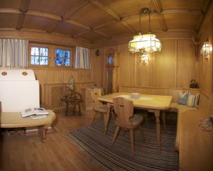 Posezení v ubytování Haus Oberacher