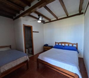Postel nebo postele na pokoji v ubytování Hostal SoleMare