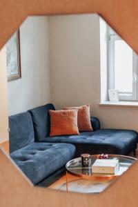 Ein Sitzbereich in der Unterkunft Apartmenthaus am Dom mit Parkplatz