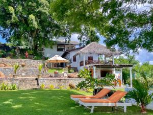 Zahrada ubytování SLOW - Villa & Café