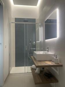 Koupelna v ubytování Brezza di Stabia Rooms