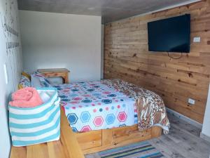Cama o camas de una habitación en Apartasuite por días