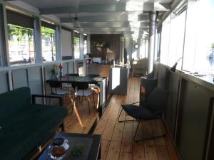 蒂姆霍恩船屋的休息区