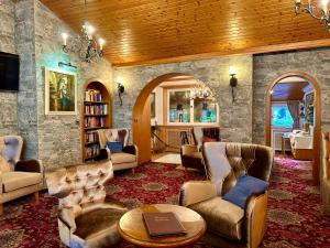 Posezení v ubytování Hotel Bergland