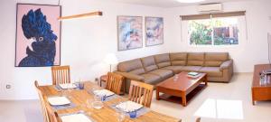 Posezení v ubytování Villa privada en Corralejo