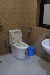 Koupelna v ubytování Hotel Garangja