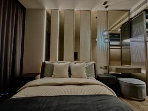 Here Hotel 宅這兒私宅-屏市B宅客房内的一张或多张床位