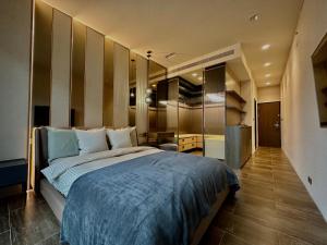 Here Hotel 宅這兒私宅-屏市B宅客房内的一张或多张床位