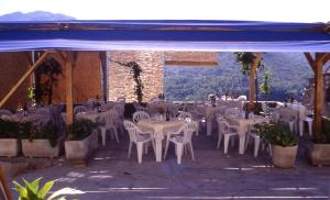 Restaurace v ubytování Le Due Lanterne