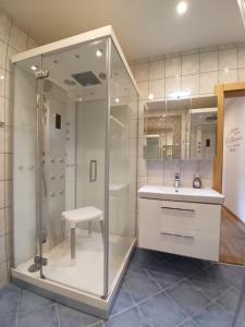 Kúpeľňa v ubytovaní Appartementhaus Fink