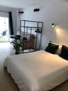 Postel nebo postele na pokoji v ubytování Tu apartamento en vacaciones