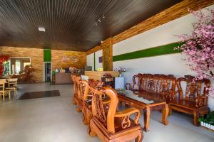 Posezení v ubytování Hoa Mây Hotel