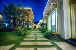 Zahrada ubytování Hoa Mây Hotel