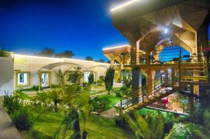 Zahrada ubytování Hoa Mây Hotel
