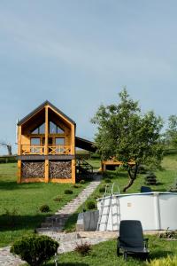 Vonkajšia záhrada v ubytovaní Rest houses FORUMS