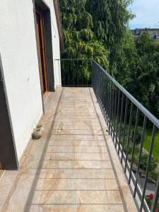 Balkón nebo terasa v ubytování Megina Lodge