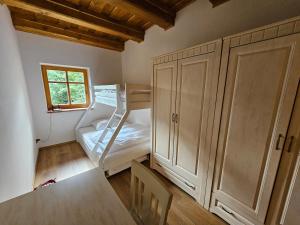 Postel nebo postele na pokoji v ubytování Apartmány Jezerné