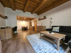 Posezení v ubytování Apartmány Jezerné