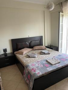 Postel nebo postele na pokoji v ubytování Bados House