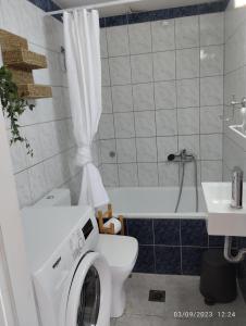 Kúpeľňa v ubytovaní SnD Rentals -Boutique apartments