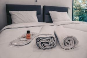 Letto o letti in una camera di Apple cozy hotel
