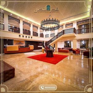 Hall o reception di Qasr alnkheel resort and hotel