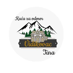 ein Logo für ein Restaurant in den Bergen in der Unterkunft Kuća za odmor Vidikovac in Bajina Bašta