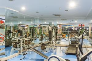 Fitness centrum a/nebo fitness zařízení v ubytování Lucida Beach Hotel - Ultra All Inclusive