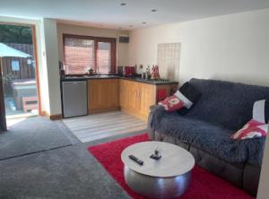 Posezení v ubytování Bankhead Accommodation Aberdeenshire